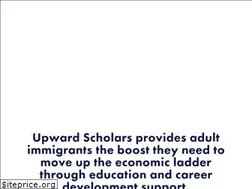 Sites similar to upwardscholars.org