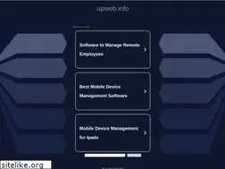 Sites similar to upweb.info