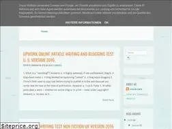 Sites similar to upworktest1.blogspot.com