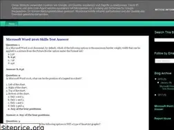 Sites similar to upworktestanswer7.blogspot.com