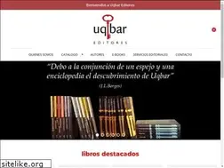 Sites similar to uqbareditores.cl