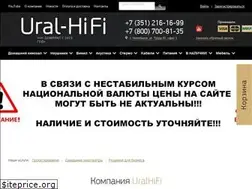 Sites similar to ural-hifi.ru