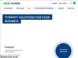 Sites similar to uralchem.ru