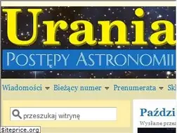 Sites similar to urania.edu.pl