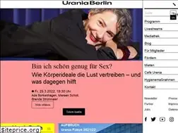 Sites similar to uraniaberlin.de