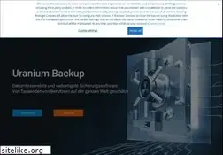 Sites similar to uraniumbackup.de