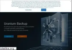 Sites similar to uraniumbackup.es