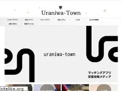 Sites similar to uraniwa-town.com
