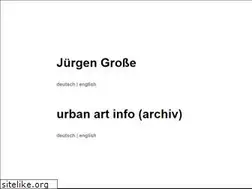 Sites similar to urban-art.info