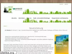 Sites similar to urban-landscape-ecology.com