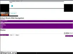 Sites similar to urban-rivals.wikia.com