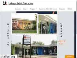 Sites similar to urbanaadulteducation.org