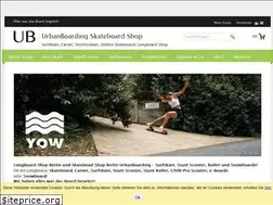 Sites similar to urbanboarding.de
