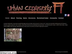 Sites similar to urbancedarworks.com