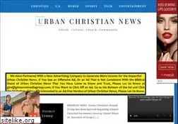 Sites similar to urbanchristiannews.com