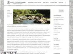 Sites similar to urbancreeks.org