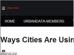 Sites similar to urbandata.org