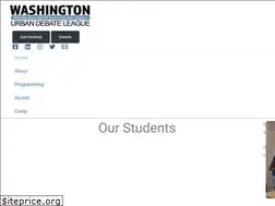 Sites similar to urbandebatewashingtondc.org