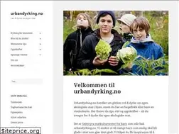 Sites similar to urbandyrking.no