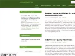 Sites similar to urbanecology.ca
