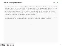 Sites similar to urbanecology.fi