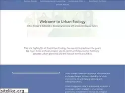Sites similar to urbanecology.org