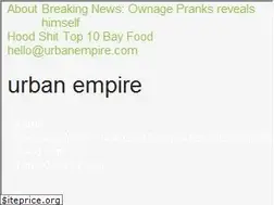 Sites similar to urbanempire.com