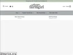 Sites similar to urbanfarmgirl.com