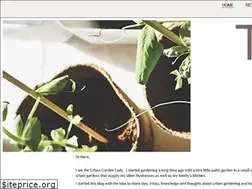 Sites similar to urbangardenlady.com