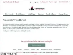 Sites similar to urbanharvest.co.nz