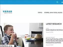 Sites similar to urbaninstitute.org