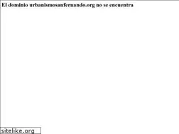 Sites similar to urbanismosanfernando.org