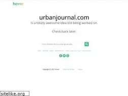 Sites similar to urbanjournal.com