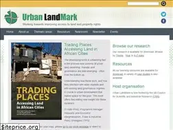 Sites similar to urbanlandmark.org.za