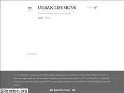 Sites similar to urbanlifesigns.blogspot.co.uk