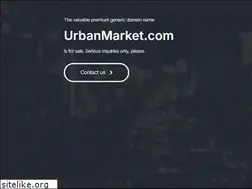 Sites similar to urbanmarket.com