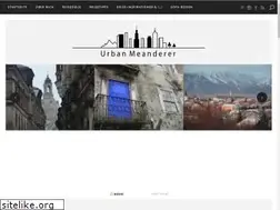 Sites similar to urbanmeanderer.de