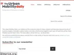 Sites similar to urbanmobilitydaily.com