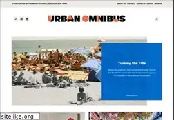 Sites similar to urbanomnibus.net