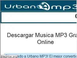 Sites similar to urbanomp3.com