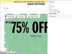 Sites similar to urbanoutfitters.co.uk