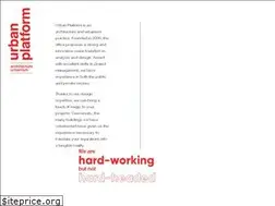 Sites similar to urbanplatform.com