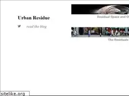 Sites similar to urbanresidue.com