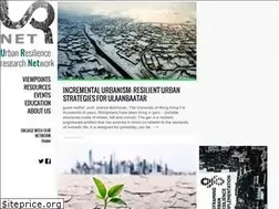 Sites similar to urbanresilienceresearch.net