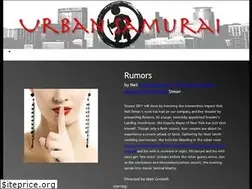 Sites similar to urbansamurai.org