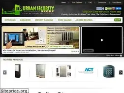 Sites similar to urbansecuritygroup.com