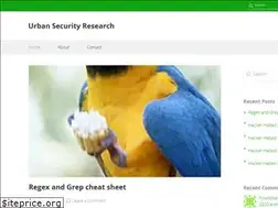 Sites similar to urbansecurityresearch.com