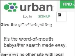 Sites similar to urbansitter.com