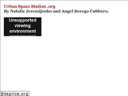 Sites similar to urbanspacestation.org