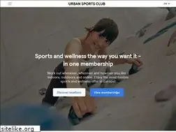 Sites similar to urbansportsclub.com